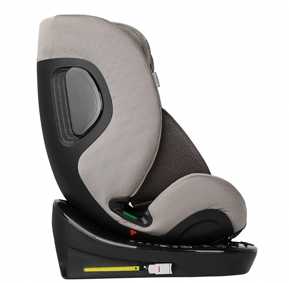 Автокресло детское Pituso Roys PRO ISOFIX I-SIZE группа 0/1/2/3 (0-36) серый