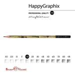 Карандаш ч/г НВ "HappyGraphix. Милитари. Оружие" (Bruno Visconti)