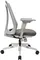 Офисное кресло Air-Chair серый пластик, база хром
