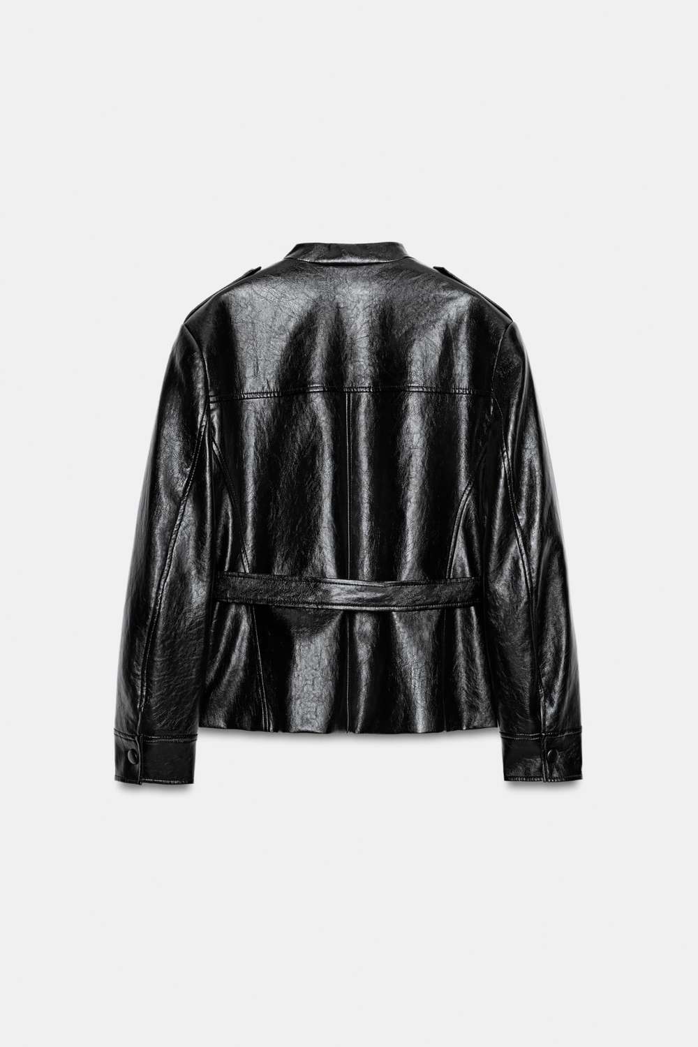 КУРТКА ИЗ ИСКУССТВЕННОЙ КОЖИ — ZW COLLECTION — ZARA