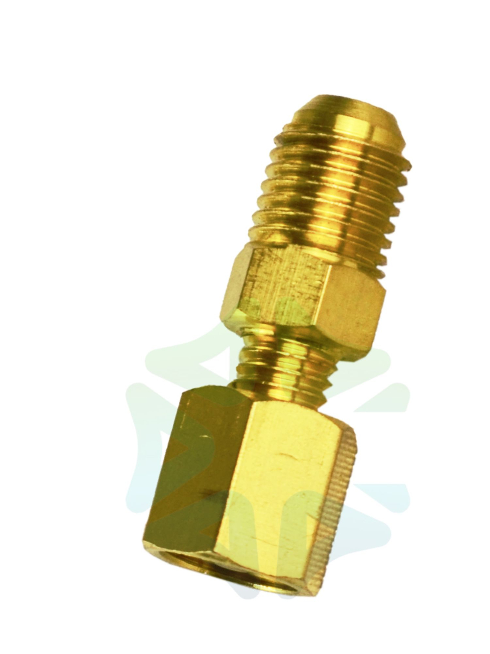 Вентиль-проколка к баллону фреона CH-336 с резьбами 7/16"-27UNF и 1/4" SAE