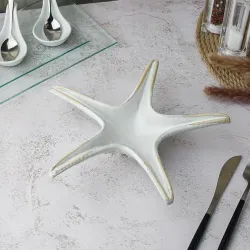 Блюдо для подачи 24 см h6 см для закусок Звезда Gray Starfish Frutti di Mare P.L. [1]