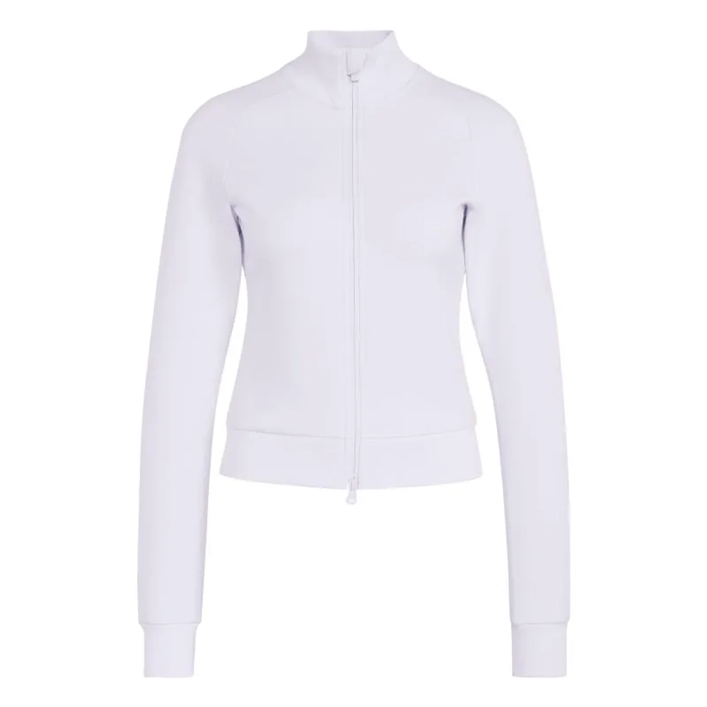 Женская теннисная куртка Adidas Soft Lux Slim Track Top - frozen purple