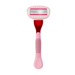 Бритвенная система Kodak LADY Prem Razor 5 женская 5 лезвий розовая 2 сменных кассеты | Kodak