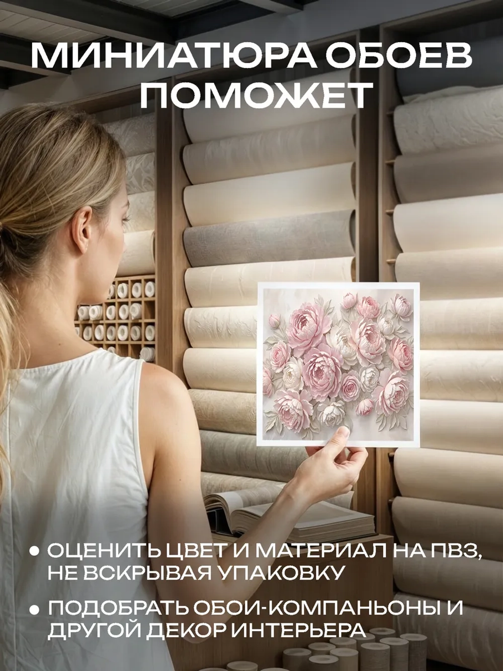 Фотообои 3d в спальню и для зала цветы