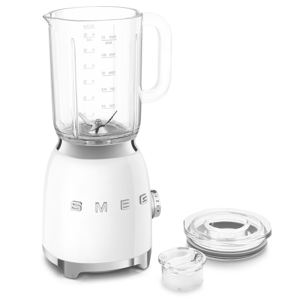 Блендер 1.5л Smeg Стиль 50-х белый