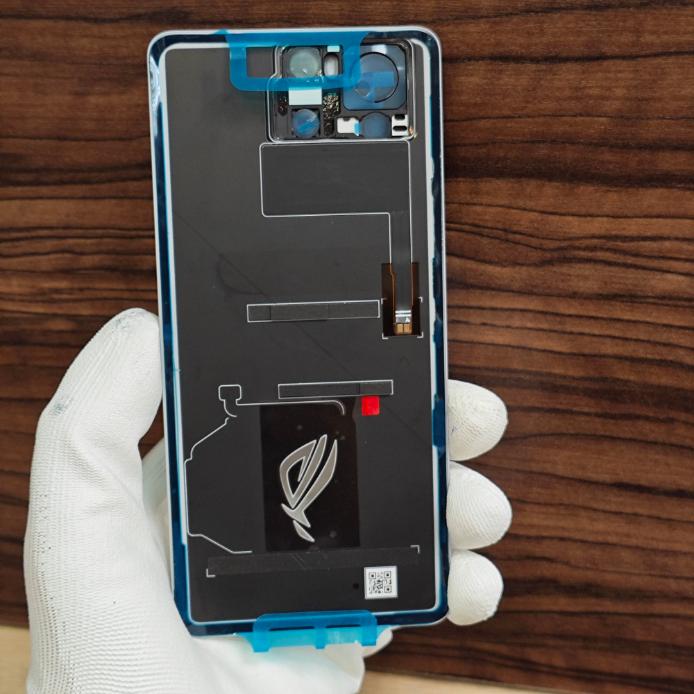 Задняя крышка для ASUS ROG Phone 8 Original (заднее стекло) цвет: Чёрный