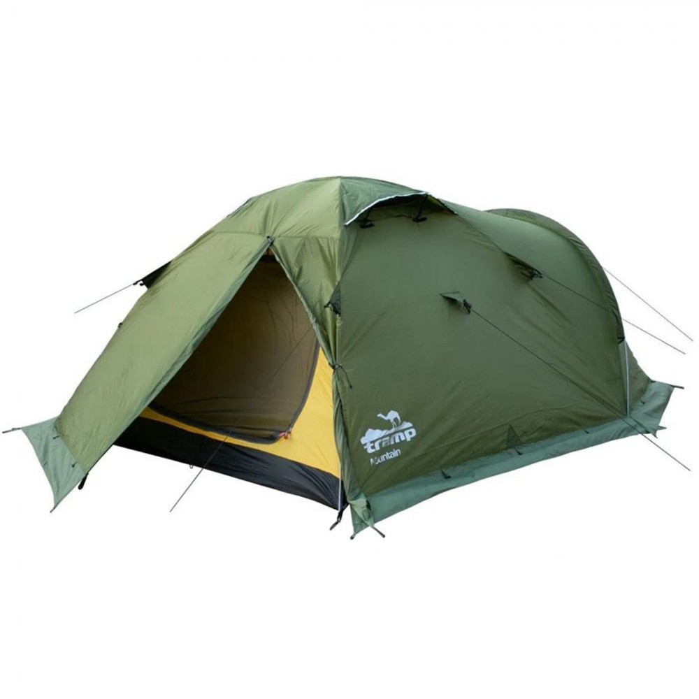 Палатка TRAMP Mountain 2 (V2), артикул TRT-22, цвет Зеленый