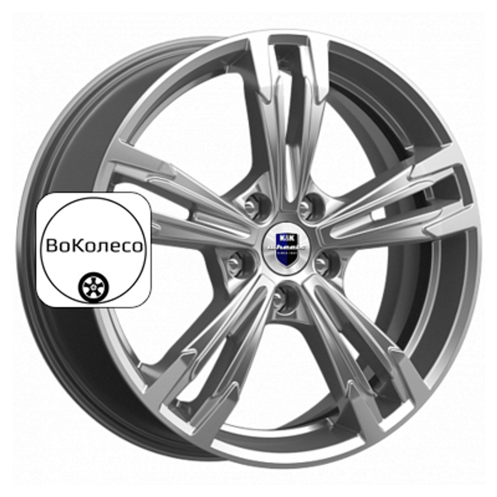 7x18/5x114,3 ET38 D67,1 Karrera Light (КС935) Дарк платинум брайт K&K