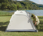 Палатка Naturehike Ango 3-местная, быстросборная, серая, артикул CNK2550WS010-VGL3