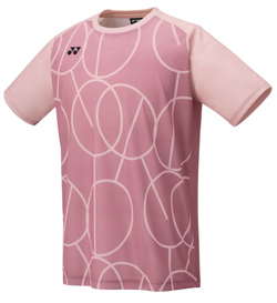 Мужская теннисная футболка Yonex Practice - pearl rose