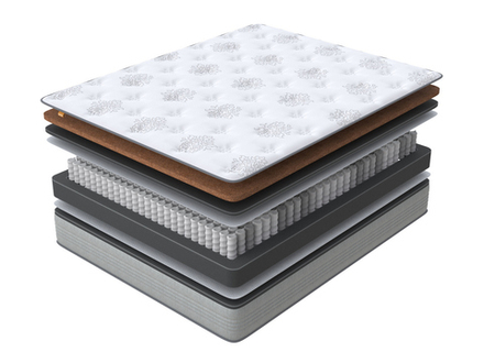 160-200 Матрас Comfort Prim Hard Plus Brown
