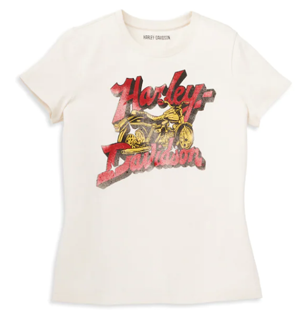 Футболка Cursive Font Bike Graphic Harley-Davidson