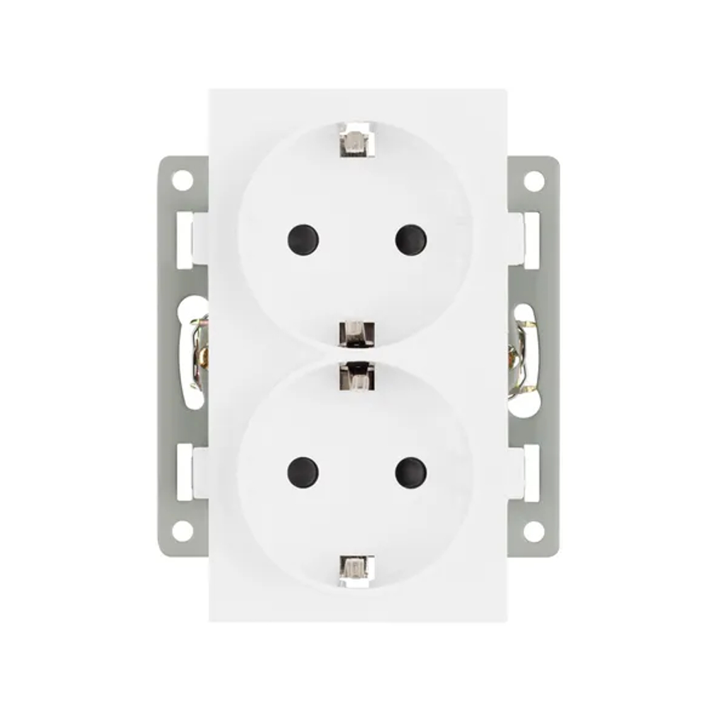 Механизм электрической розетки SCT-MEUD-PL-WH (250V, 16A) (Arlight, -) 043764