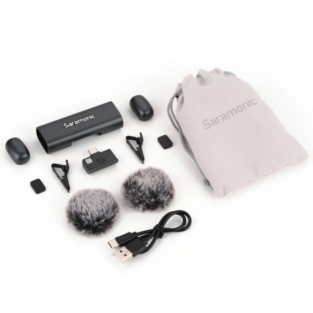 Saramonic Air SE-01 Радиосистема приемник + 2 передатчика, разъем Type-C