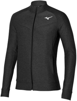 Мужская теннисная кофта Mizuno Training Jacket - черный