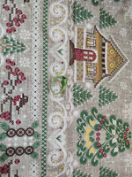 Полотенце кухонное, круглое, 2 шт, вафельное полотно