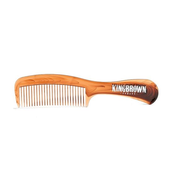 Классическая расческа с ручкой King Brown Pomade панцирь черепахи