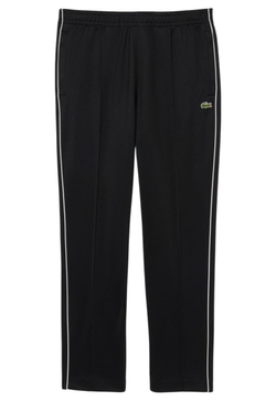 Мужские теннисные штаны Lacoste Trim Accent Pique - black