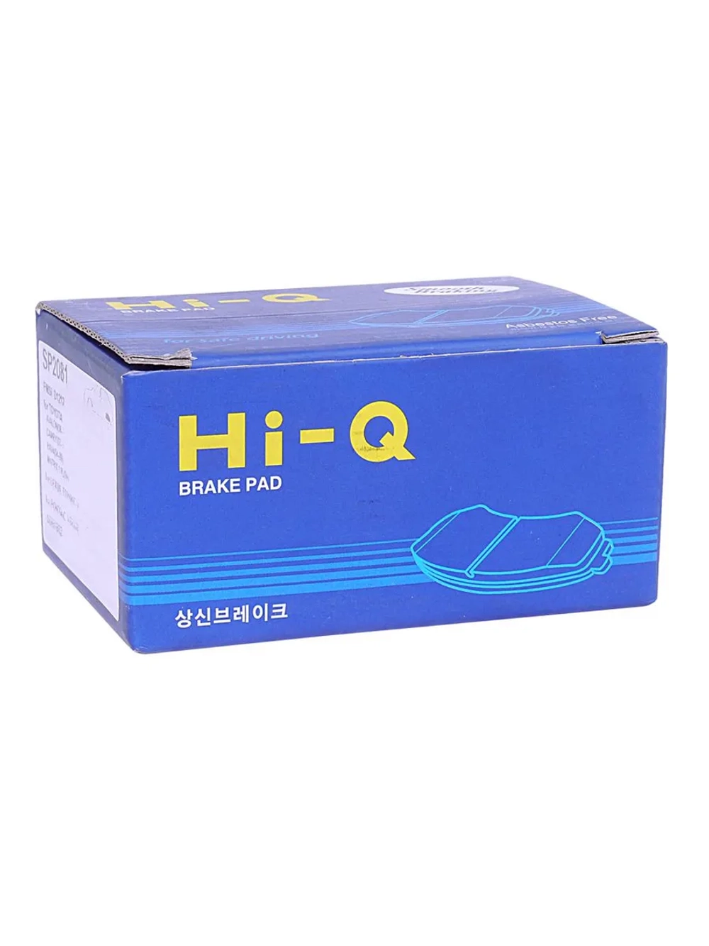 Колодки тормозные TOYOTA Rav 4 (2.0/2.2),Camry V40 (06-) задние (4шт.) SANGSIN