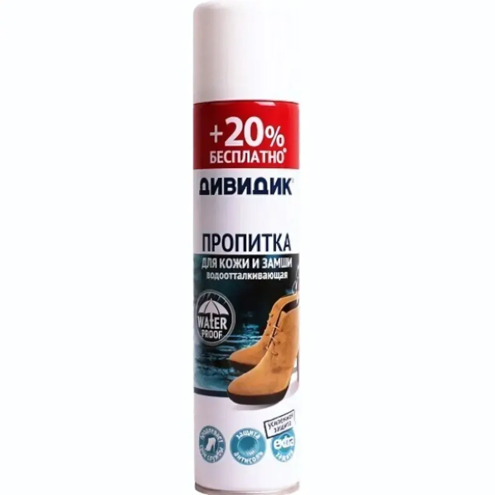 Пропитка ДИВИДИК водоотталкивающая бесцветная +20% 300мл