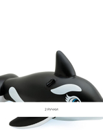 Игрушка для плавания верхом Касатка 188*122 см. 3+ 589387 (Intex)