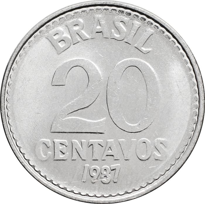 20 сентаво 1987 Бразилия