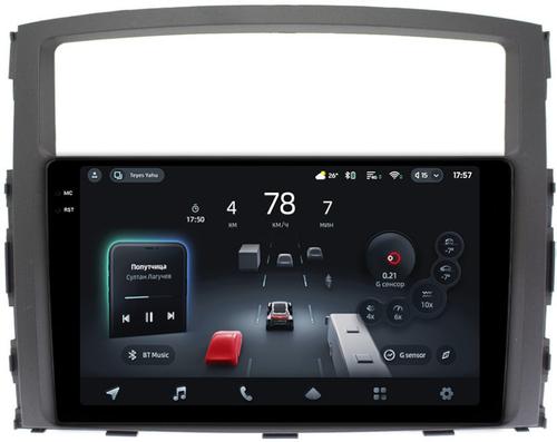 Магнитола для Mitsubishi Pajero 4 2006-2022 (без Rockford, без штатной КЗВ) - Teyes CC4-PRO монитор 9.5" 2K QLED на Android 13, Быстрейшая, Snapdragon 778G, ИИ, CarPlay, DSP, 4G SIM-слот