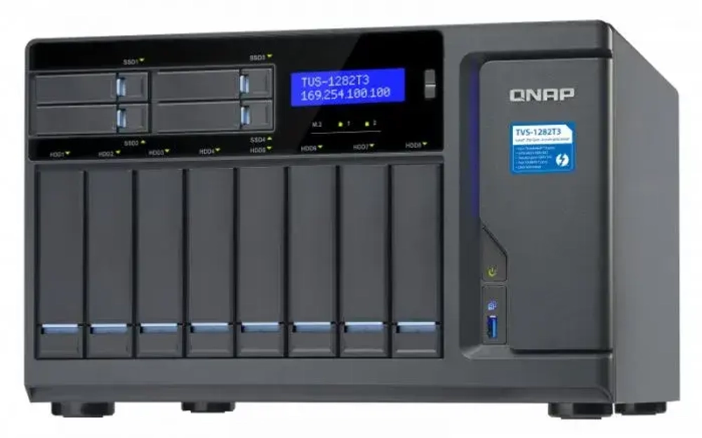 Сетевой RAID-накопитель QNAP  TVS-1282T3-i7-64G