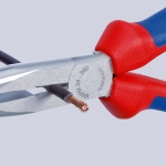 Длинногубцы хромированные 200 мм Knipex 26 15 200 SB