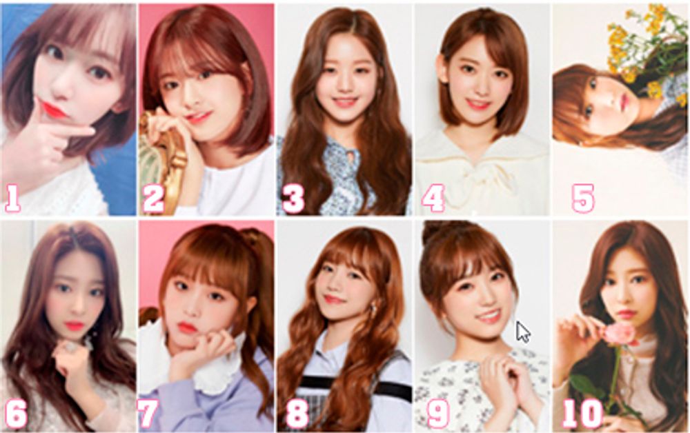 Фотокарточка - IZ*ONE №7 Фотокарточка - IZ*ONE №7