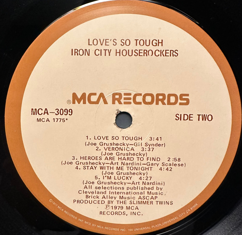 Iron City Houserockers - Love's So Tough (США 1979г.)