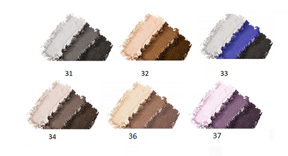 Belor Design "Smart girl" Тени для век "COLOR MANIA" тон 032 кофейный