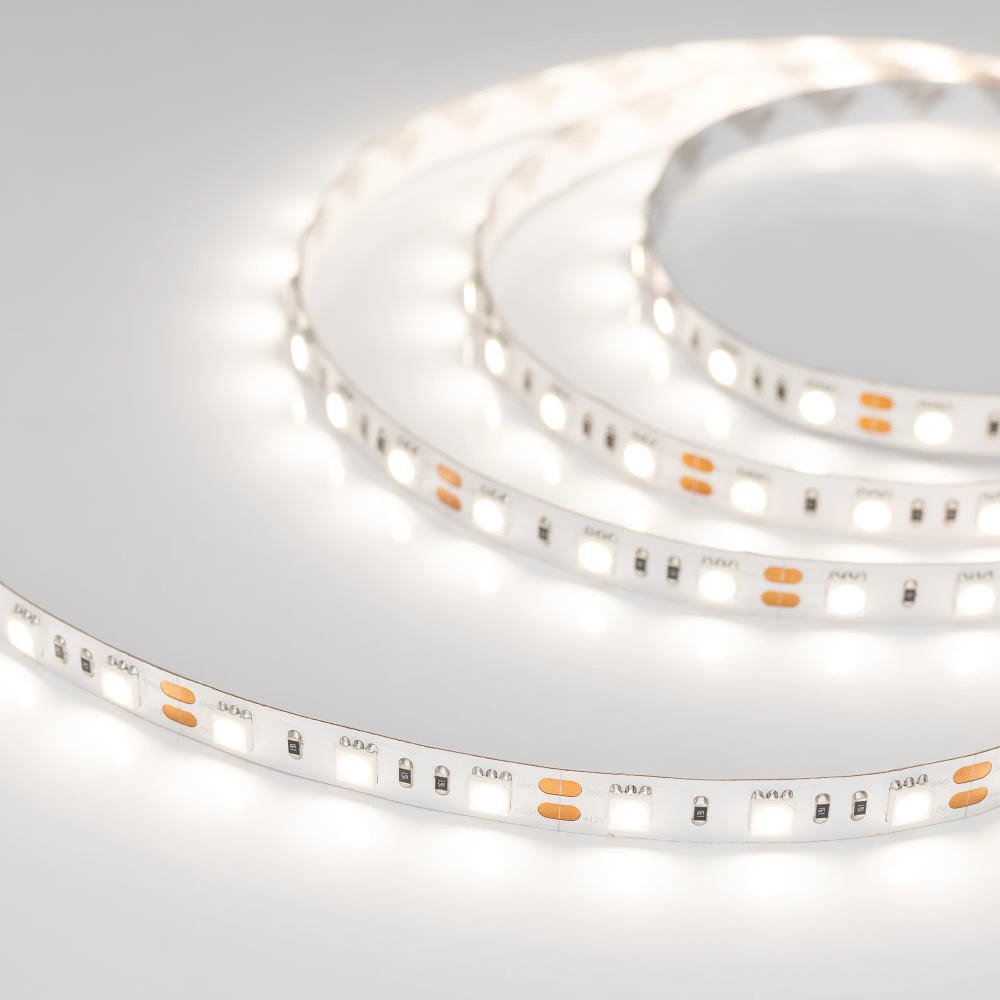 Светодиодная лента RT 2-5000 12V Day4000 2x (5060, 300 LED, LUX) (Arlight, 14.4 Вт/м, IP20) 012338(B)