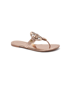 Вьетнамки MILLER TORY BURCH - розовое золото(157535)