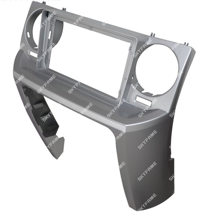 Магнитола для Land Rover Discovery 3 2005-2009 (закругленные углы) - Kuberg SF-9703-2 QLed, Android 13, Быстрейшая, CarPlay, SIM-слот