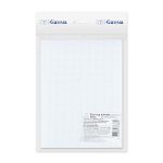 Канва Aida 11 ct, 30х40±2 см, белый с перламутровым люрексом, Gamma