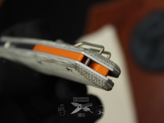 Складной нож FOX knives FX-525MITERZUOLA c клинком из стали BECUT, рукоять микарта