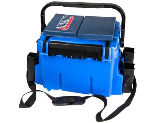Ящик рыболовный зимний Meiho BUCKET MOUTH BM-7000W Blue 475x335x320