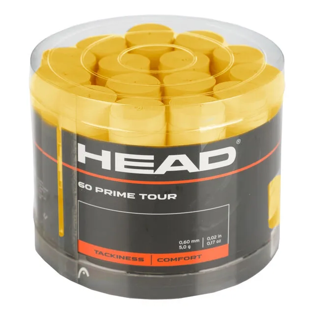 Теннисные намотки Head Prime Tour 60P - yellow