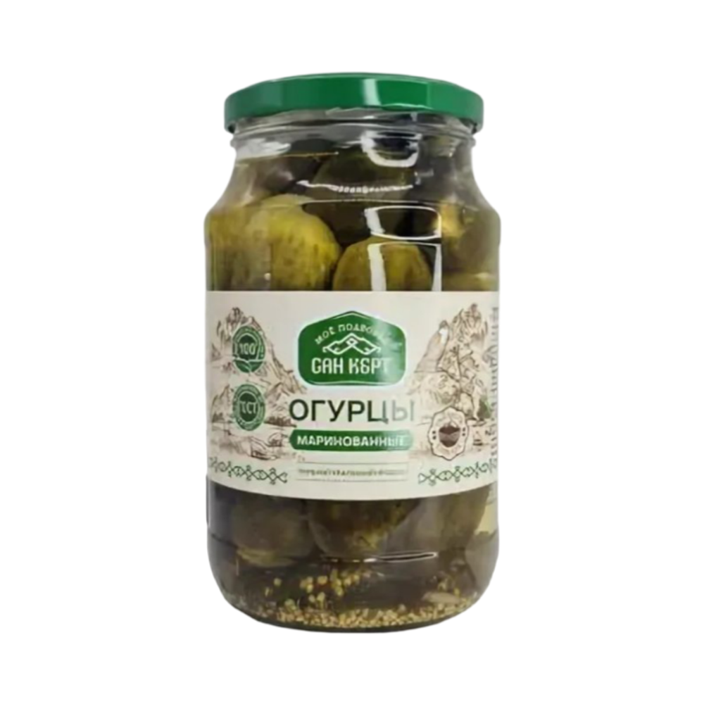 Огурцы "Сан Керт" 0,9л
