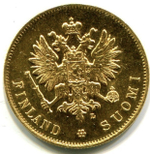 10 марок 1905 год. Золото