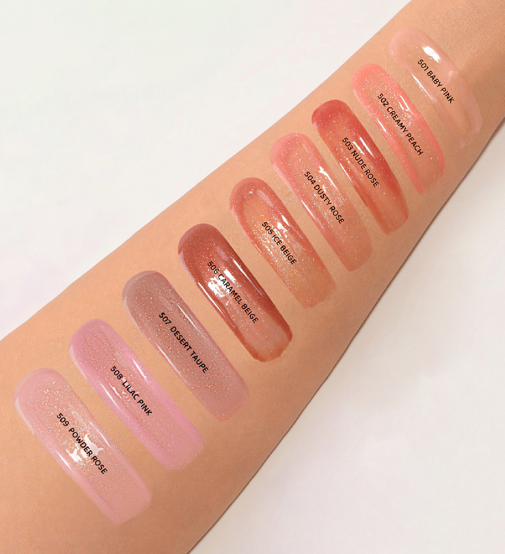 LuxVisage Блеск для губ с эффектом объёма Icon Lips Тон 505 Ice Beige 3,4 мл