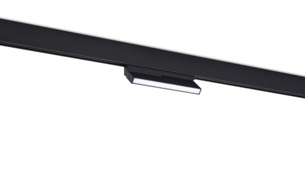 Led светильник Slim Line, Line, DC 48В 6Вт, L147xW11xH82 мм, 350Лм, 90°, 3000К, недиммируемый, IP20, Ra90, черный
