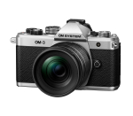 Беззеркальный фотоаппарат OM System OM-3 Kit серебристый + 12-45mm f/4.0 Pro, черный