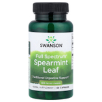 Swanson Vitamins, Full Spectrum®, лист мяты кудрявой, 400 мг, 60 капсул