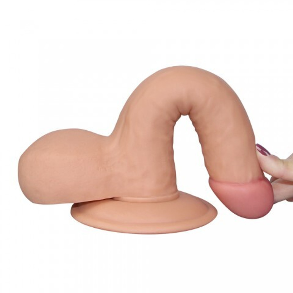 Ультрамягкий фаллоимитатор Lovetoy (19,5×3,9 см)