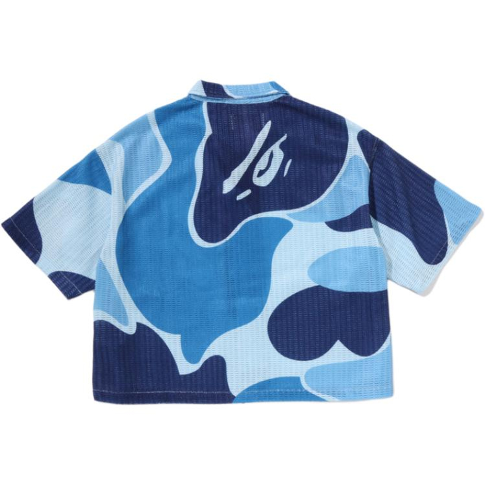 A Bathing Ape Bathing Ape Ss26 Shirts Polyester Summer 0zxsrw304322q синий
