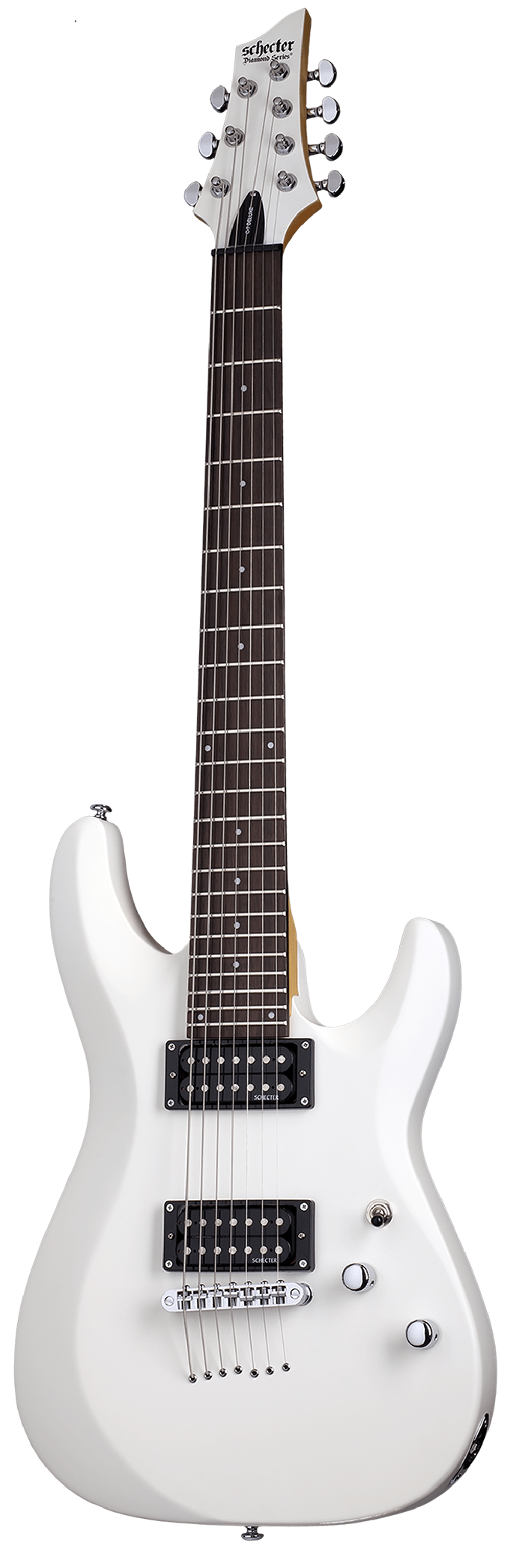 Schecter C-7 DELUXE SATIN WHITE