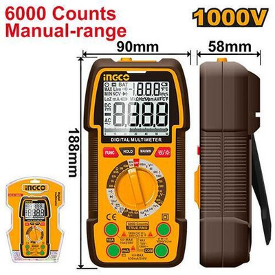Цифровой мультиметр INGCO DM310002 INDUSTRIAL